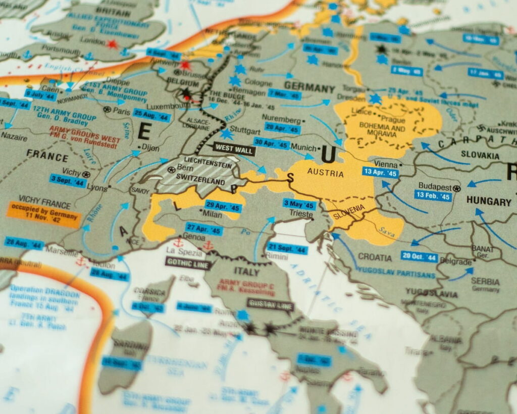 Map of Europe
